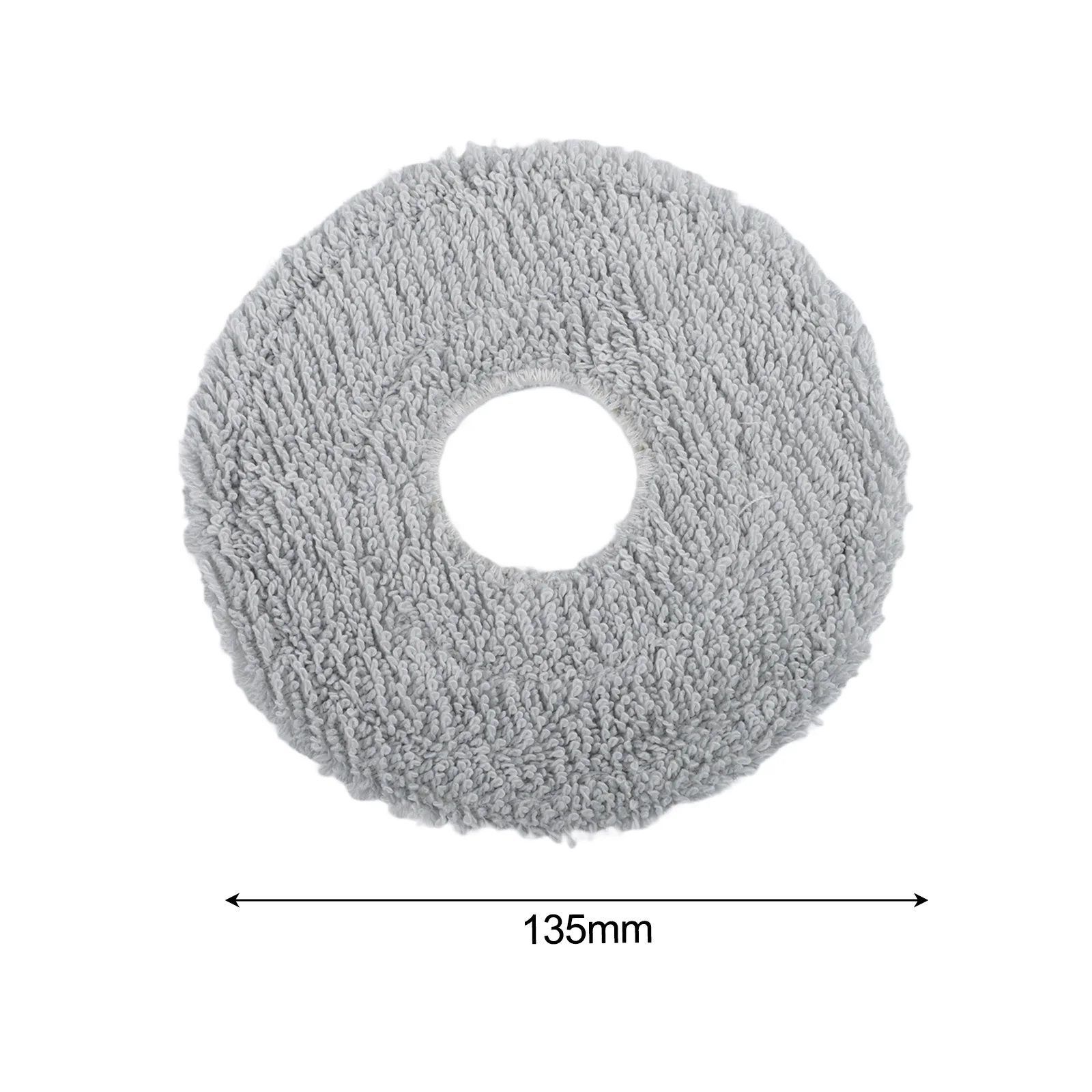 4/10 Packs Washable/ Microfiber Mop Pads For Trouver For E30 For Aqua RLE52SC Reusable Cleaning Cloths