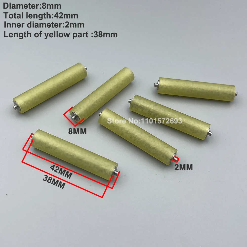 12Pcs Paper Pressure Pinch Roller for Mutoh VJ1604E 1604 1614 1624 1638 1618 Solvent Printer DX5 Push Wheel Pinch Rubber Rollers