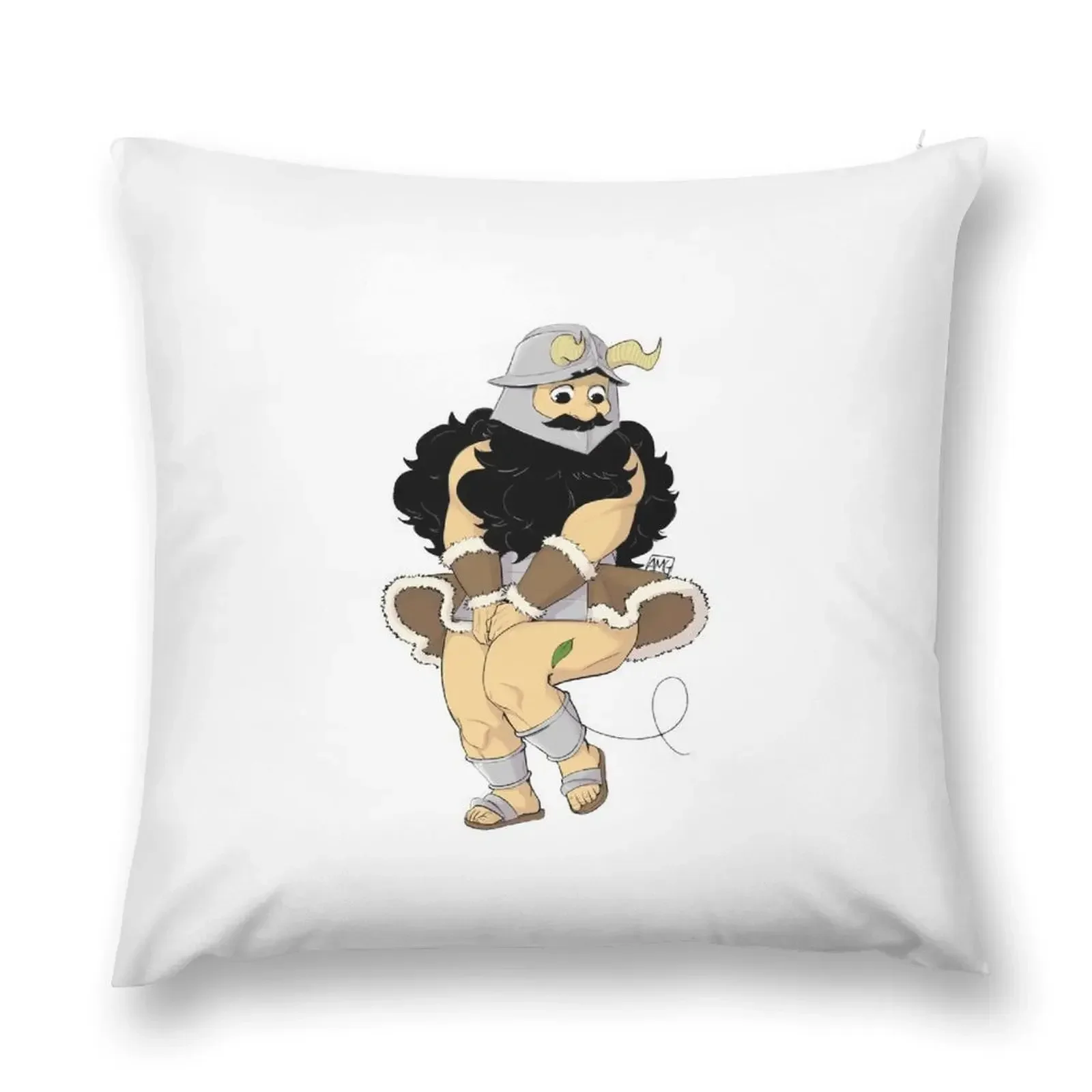 Senshi from Delicious in Dungeon Throw Pillow Embroidered Cushion Cover Room decorating items Covers For Sofas pillow