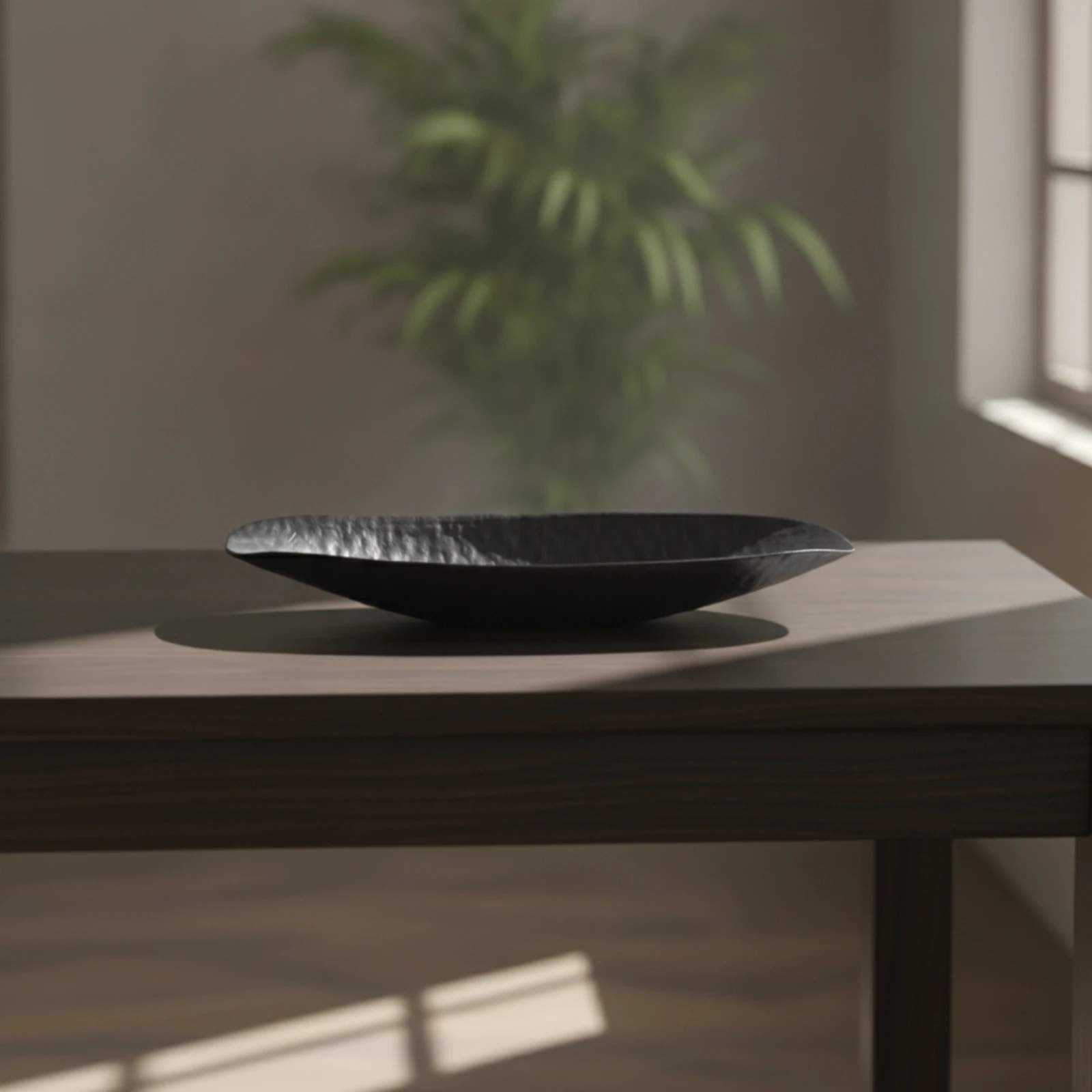 Oval Serving Tray Metallic-Finish Oval Display Tray Multi-Use Low-Height for Coffee Table, Entryway Console