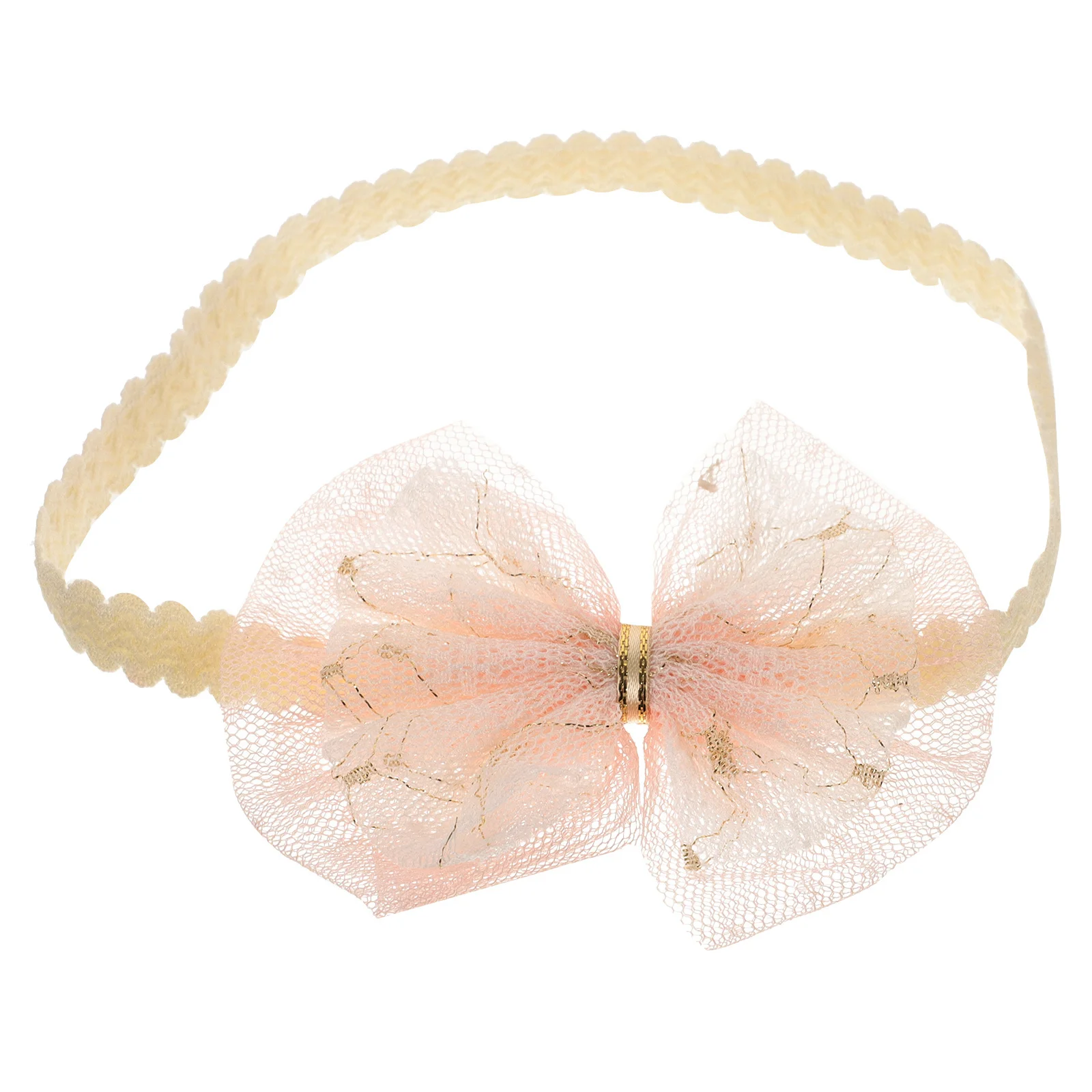 

Baby Girl Lace Bowknot Headband Newborn Soft Bow Hairband Infant Toddler Hair Accessories Bowknot Headband for Baby Girls