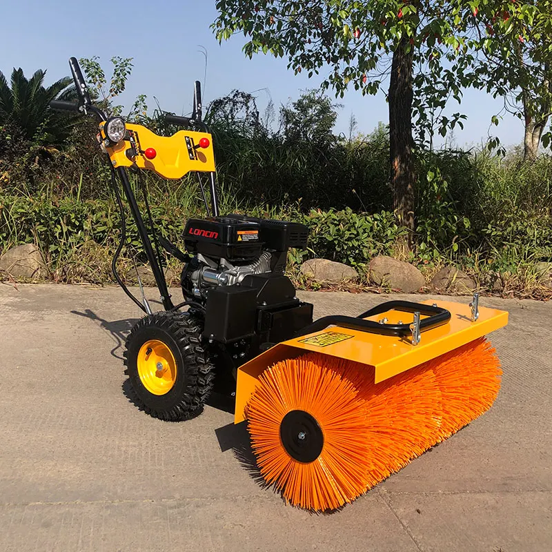 Small  Engine Hand-push Snow Plow & Blower Multi-functional  Sweeper With  Removal Machinery
