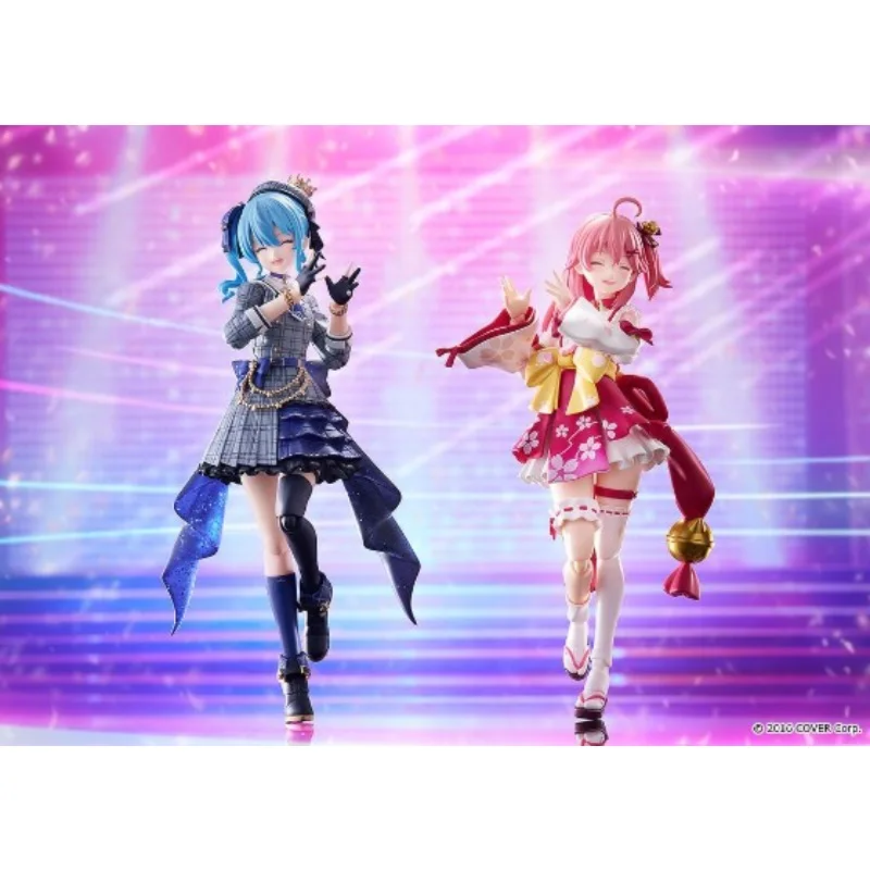 Max Factory Original Figma Series # 642 Hololive Star Street Comet Anime Mobile Doll Model Handmade Toy Gift Collection