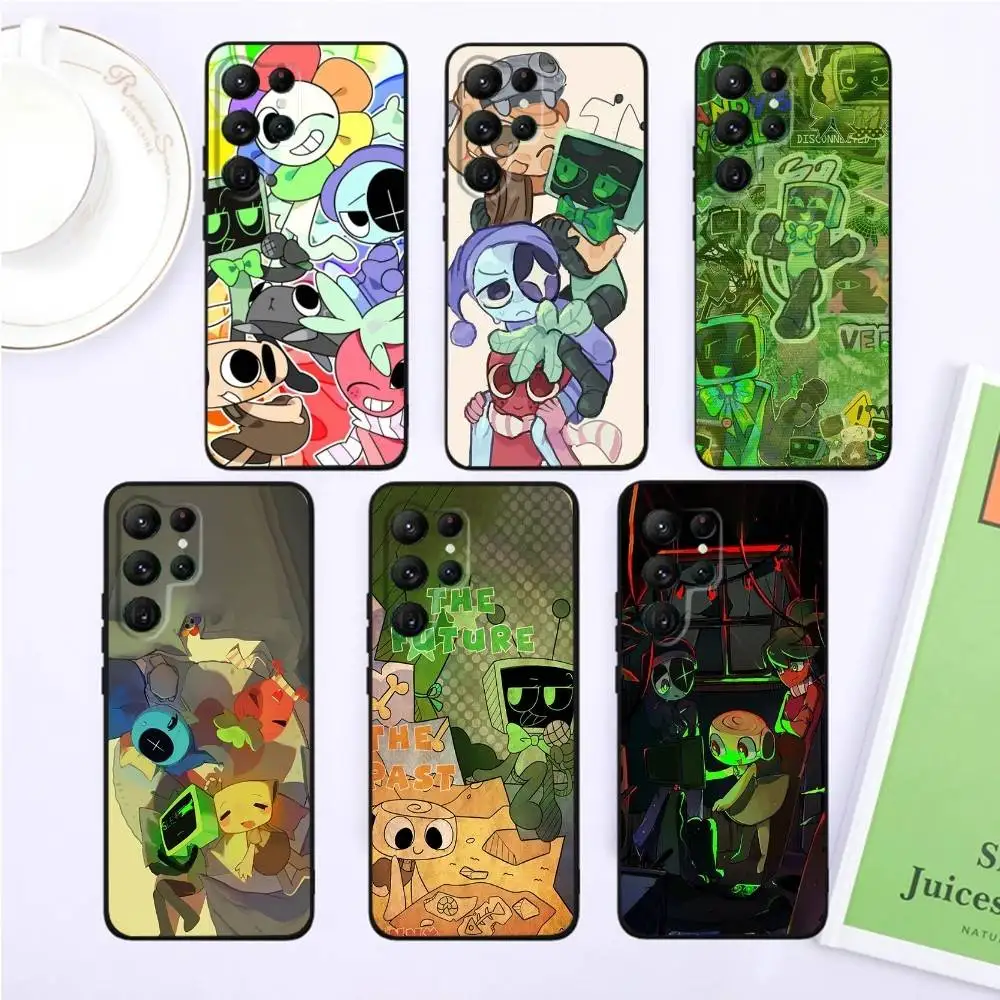 

Game D-Dandys W-World Phone Case For Samsung S25,S24,S23,22,21,Ultra,Pro,S10,S30Plus,20lite Black Cover