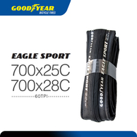 Goodyear Eagle Sport 700X28C Road Bicycle Tyre 700X25C Clincher Tire Tube Tyre Tire Fold Bicycle Gravel Cycling Accessories bike