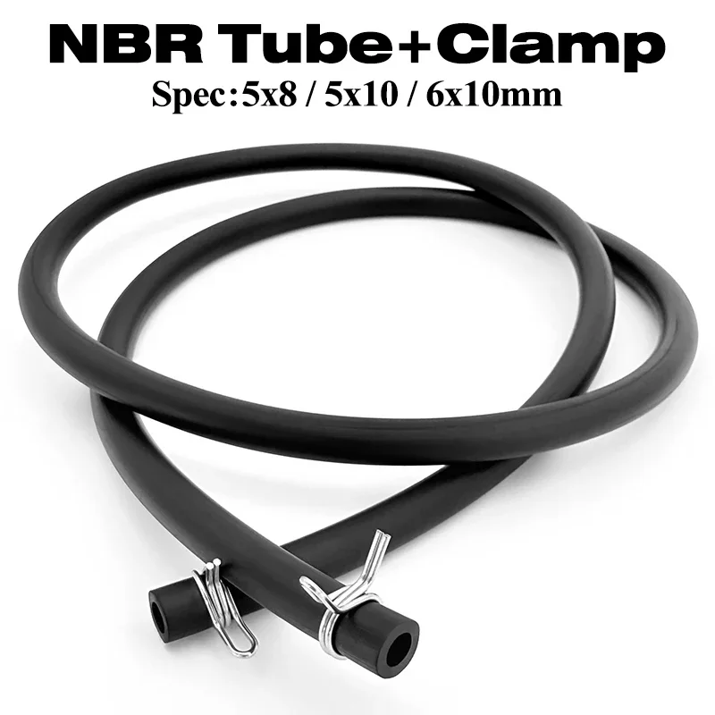 Tubo de combustible para motocicleta Dirt Bike ATV, 50cm, 5mm x 8mm, antifugas, resistente al aceite, manguera de Gas Flexible, resistente al desgaste, antienvejecimiento