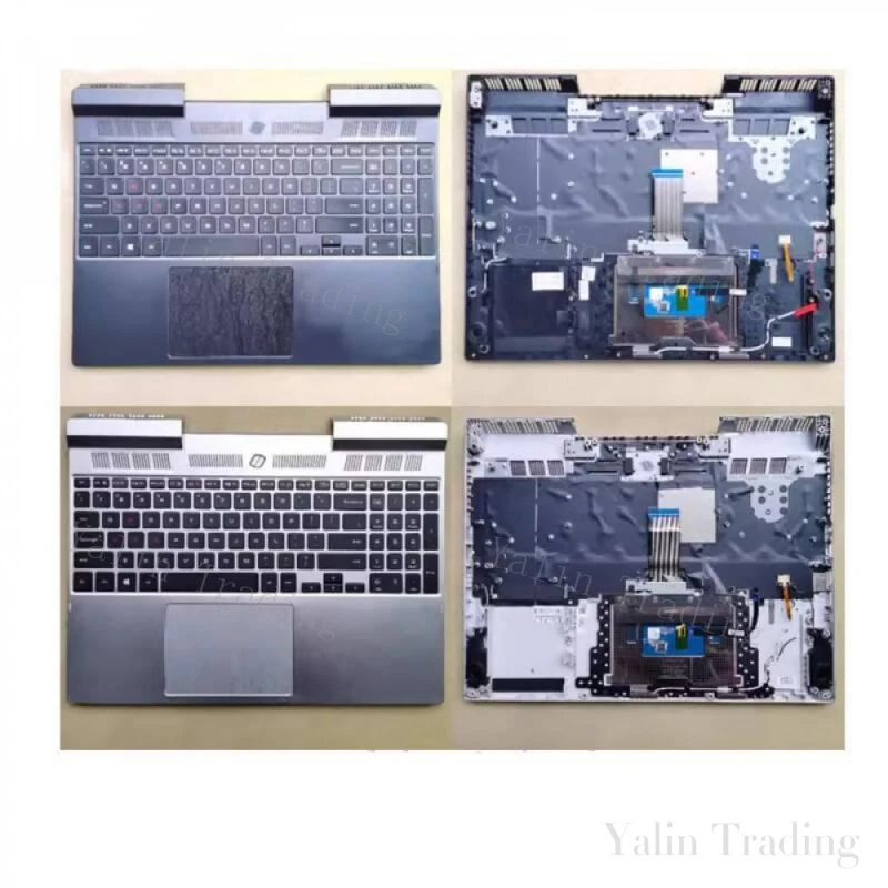 XX+Palmrest com Teclado US BR KR SR BK para Samsung Odyssey NP850XBB NP850XBC NP850XBD Peça de Substituição para Laptop