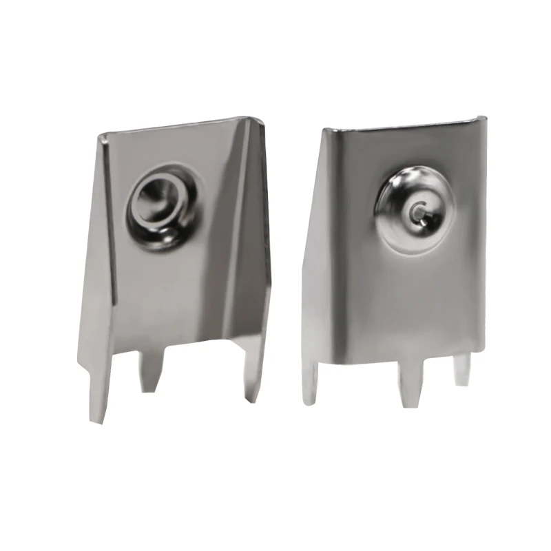 THM AA Battery Connector Brass Nickel Plated AA, CR2, CR123A Battery Contact on Board P/N 795