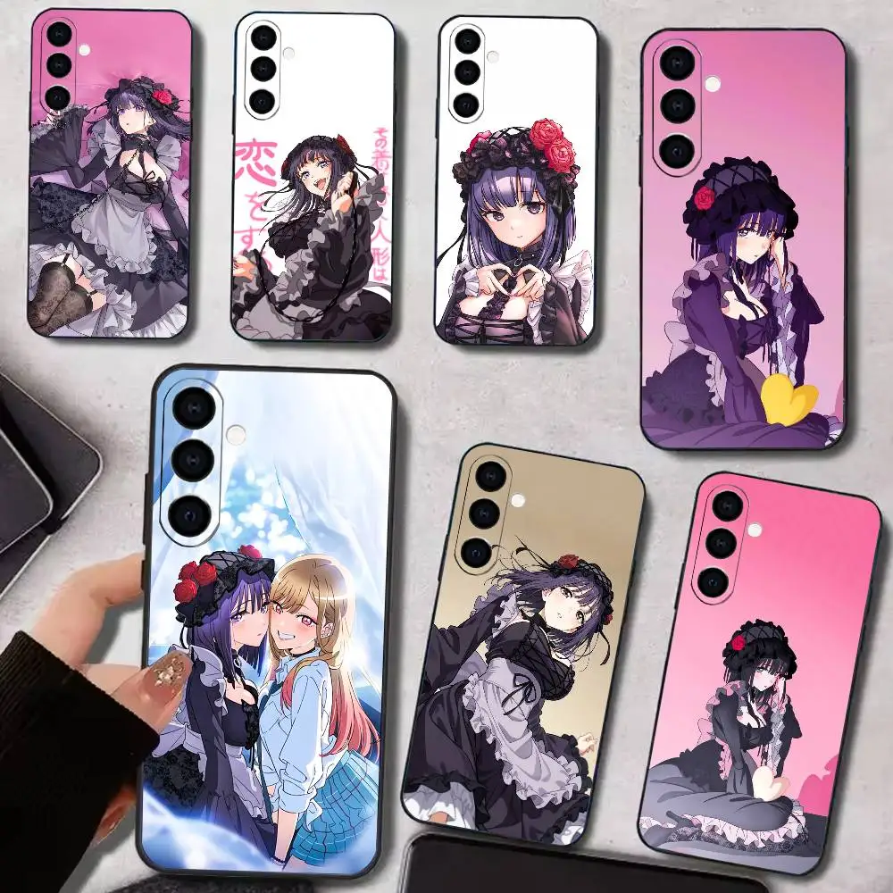 Dress Up D-Darling Shizuku Kuroe   Phone Case Silicone Soft For Samsung Galaxy A73,A72,A71,A70,A53,A52,A51