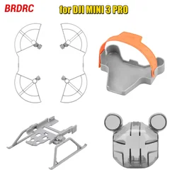 Kits de accesorios para Dron DJI MINI 3 PRO, soporte de hélice, estuche de tapa de lente, protector de hélice, equipo de aterrizaje