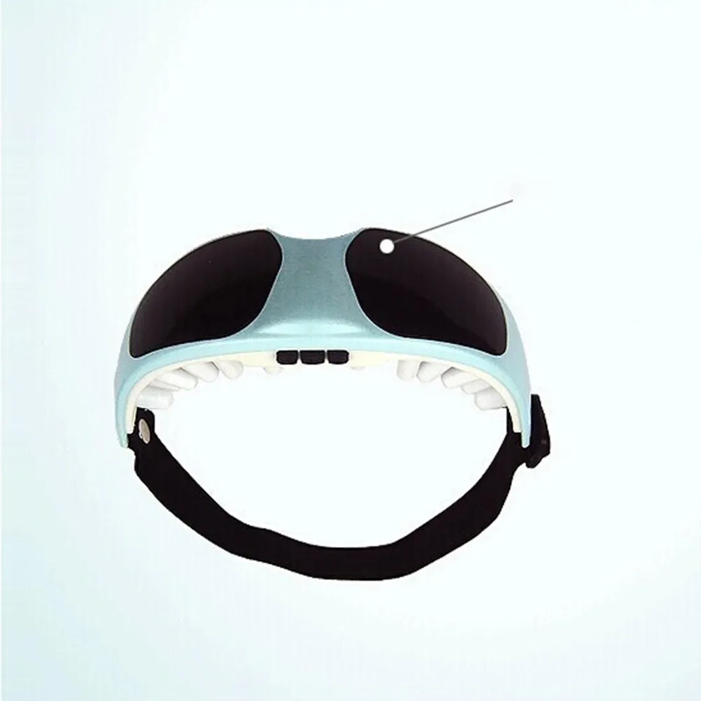 

Магнитный электрический массажер-повязка для глаз с регулировкой, снимает стресс и отеки, для водителей, вибрирующий, USB