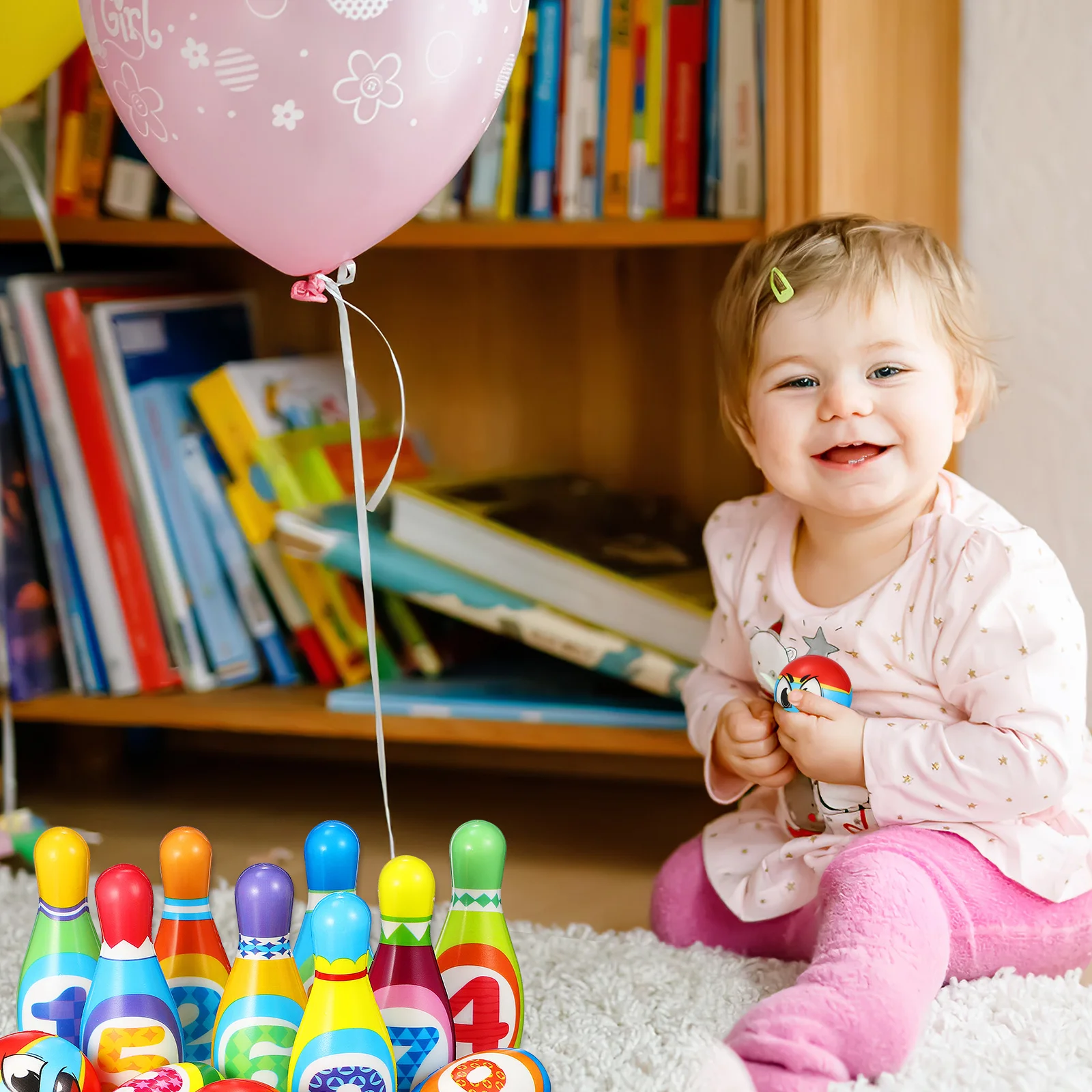 

1Set Toddler Toss Ring Game Safe Durable Indoor Outdoor Play Educational Numbers Recognition Fun Family Games Long Life