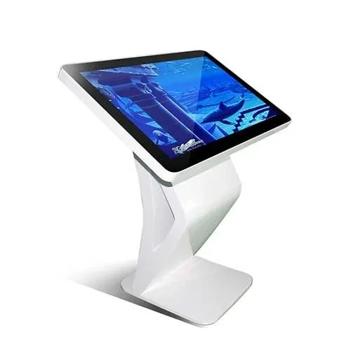 27 Inch Touch Inquiry Machine Digital Information Kiosk Advertising Playing Horizontal Type for Affiliate Program Registration