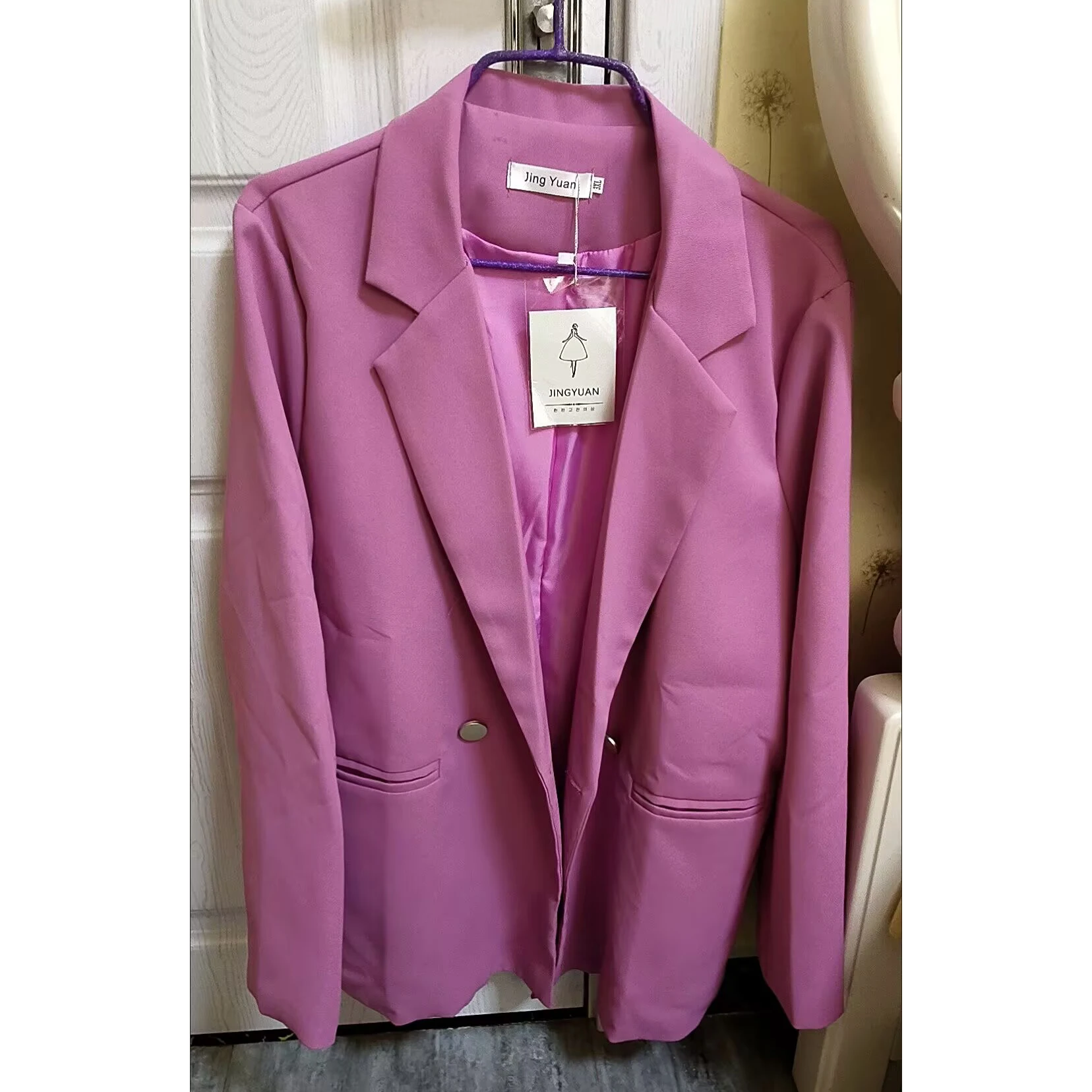 

Korean Women Spring Autumn Annals lnternet celebrity Small Suit Jacket Female Loose Fit Leisure Professional Small Blazer Coat
