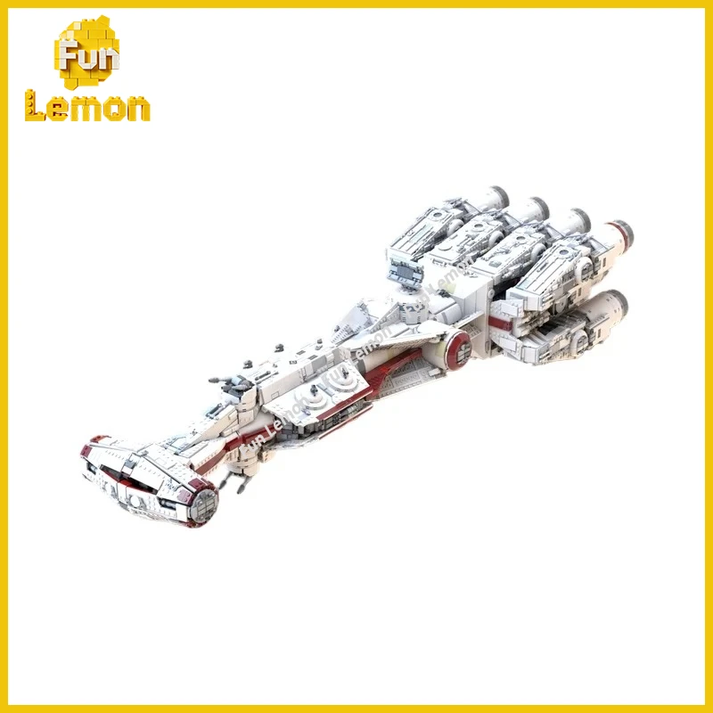 DIY Retro Space Scene Blocks Vintage Iconic Spaceship Vessel Handmade Sci-Fi Brick Puzzle Toy 7976PCS