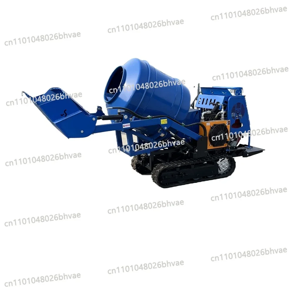 

Customized High Efficiency Self Loading Crawler Mixer Portable Dump Truck Highway House Construction Mini Concrete Mixer Full
