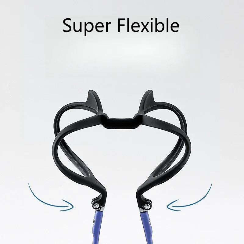 إطارات نظارات دائرية خفيفة الوزن للرجال والنساء من KIZN، نظارات طبية بصرية مريحة للوجه الصغير للمراهقين