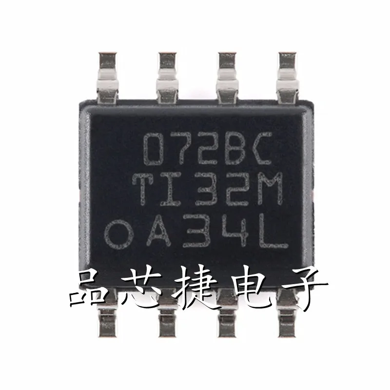 

10pcs/Lot TL072BCDR Marking 072BC SOIC-8 Dual, High Slew Rate , 3-mV Offset Voltage, In to V+, JFET-input Operational Amplifier