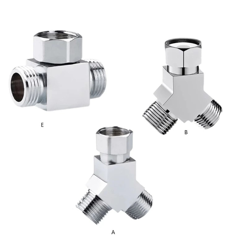 Long Service Water Pipe Fitting Practical Water Pipe Adapte Easy to Use Adapter for Washing Machine Water Heater Faucets