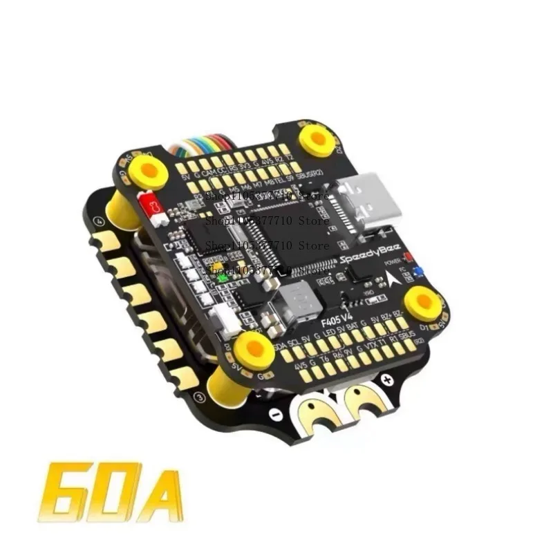F405 V4 ESC, 60A Flying Tower, New for FPV Traversers, 30x30 Mounting Hole Spacing