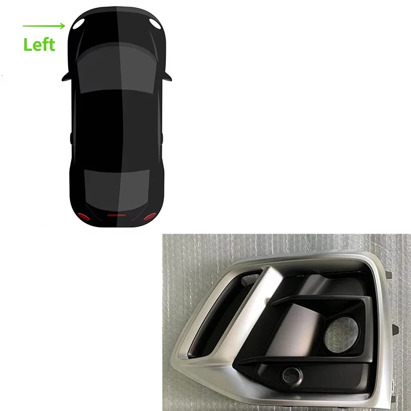 Mistlamprooster voor Audi Q5 SQ5 S-Line Sline Sport 2021 2022 2023 2024 2025 voorbumper lichtrooster auto-accessoires