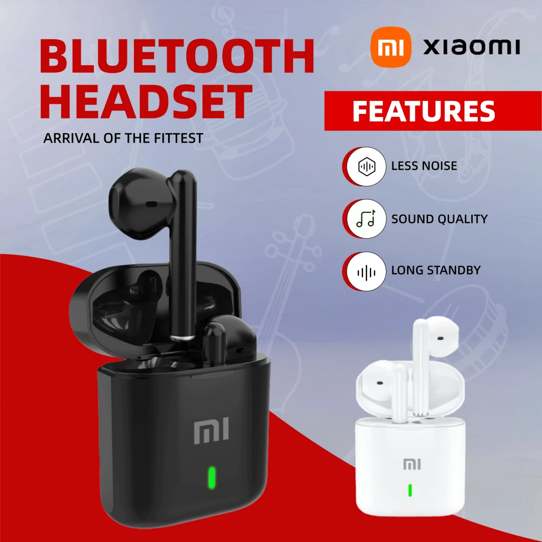 

Original Xiaomi V77 Wireless Headset Bluetooth Touch Control Headphones Long Lasting Battery Life Support Earphone Android ISO