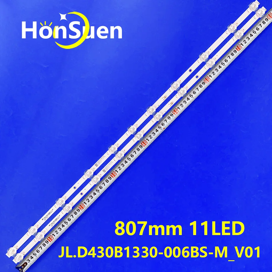 LED For SMT43S10UC2U2G1 CAIXUN CS43S1USM 43DM6700 CX430DLEDM JL.D430B1330-006BS-M_V01 SJ.CX.D4301101-3030JS-M, 1.14.MD430061