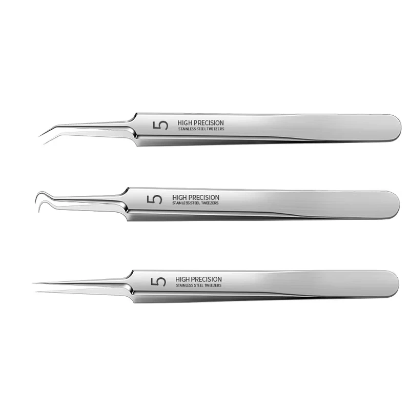 고품질 초극세 No.5 셀 여드름 여드름 클립 트위터 뷰티 살롱 특수 긁기 폐쇄 유물 여드름 바늘 1pcs