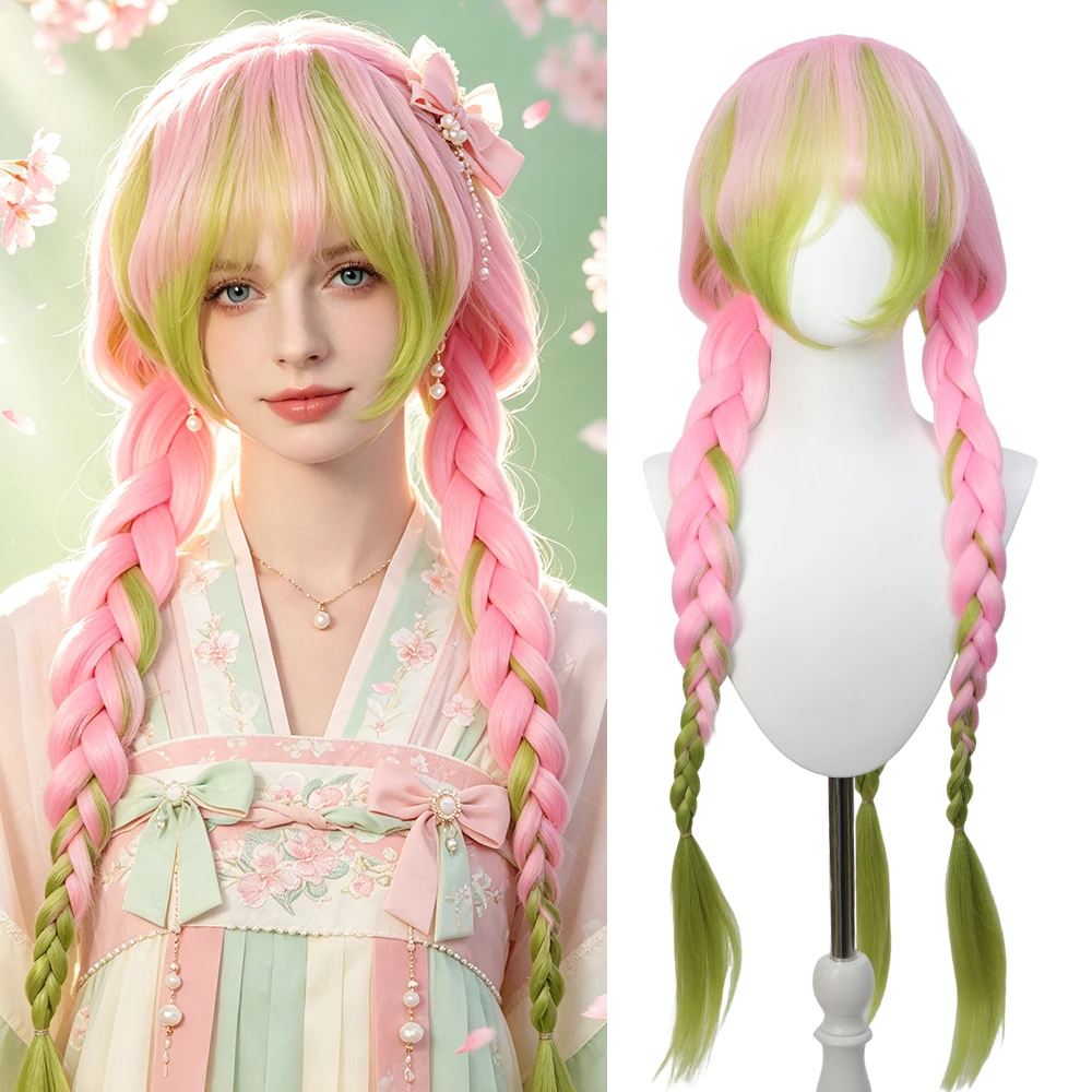 Synthetic 34 Inch Straight Hair Cosplay Wig Halloween Role Play Heat Resistant Fiber Hair Accessories For Women