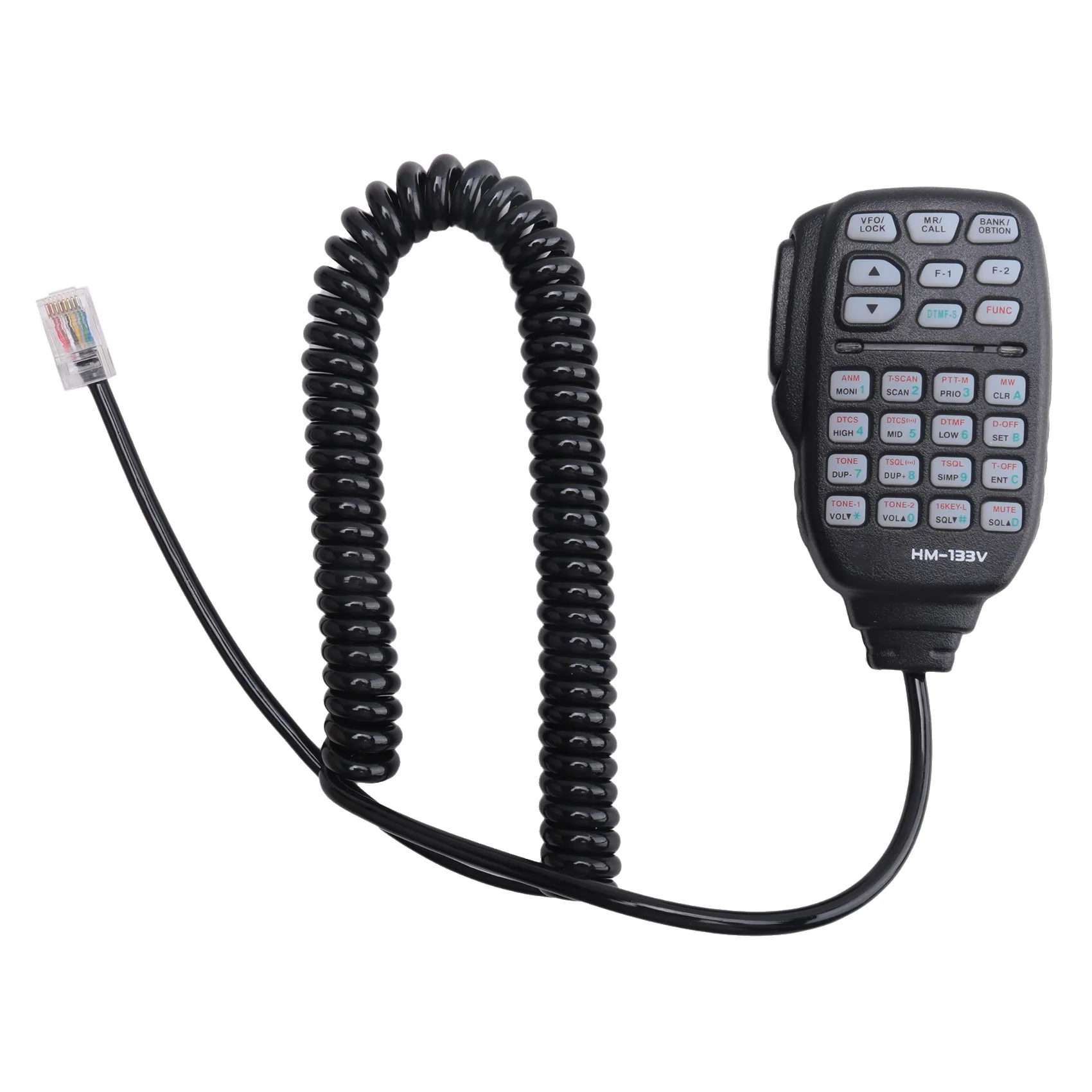 HM-133 Mic Speaker Handheld Shoulder Mic for Icom Radio IC-207H IC-880H IC-2820H IC-E282 HM-133 RJ-45 IC-2725E IC-2800H