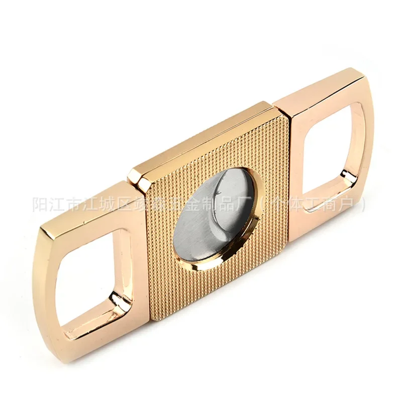 Cuban Cigar Cutter Portable Metal Sharp Guillotine Cigar Outdoor Travel Stainless Steel Cigar Scissors For