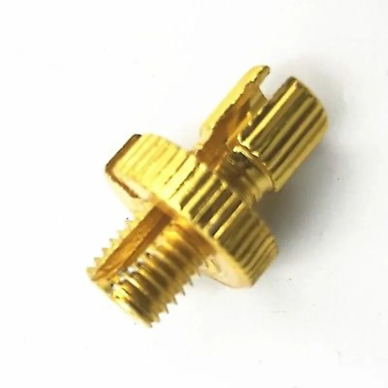 Gold Motorcycle M10 10mm Clutch Lever Cable Adjuster Kit Bolt Lock Nut for Honda Kawasaki Suzuki Yamaha Ninja YZ