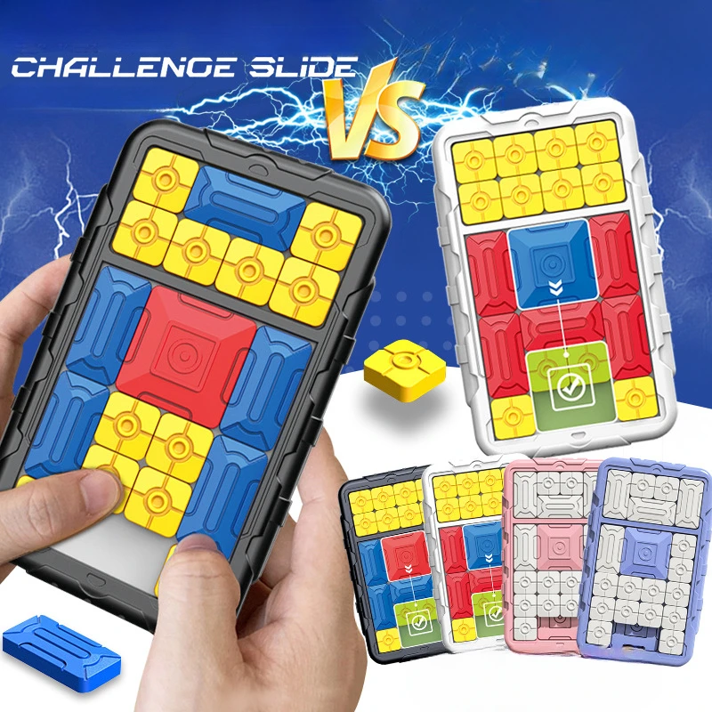 

Puzzle Huarongdao Sliding Puzzle Logic Thinking Game Early Education Beneficial Intelligence Toy