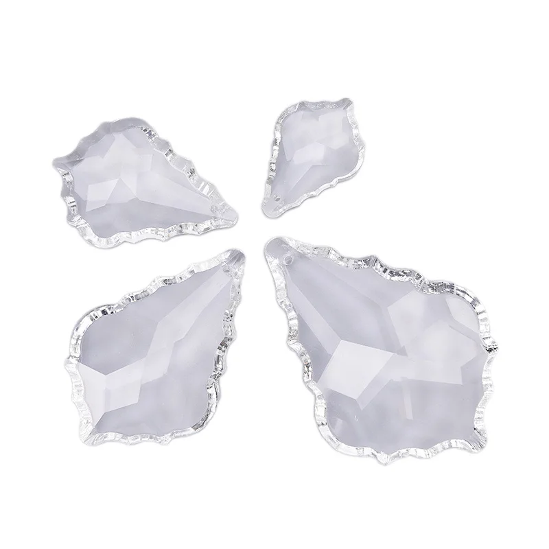1pc Clear Chandelier Glass Crystals Lamp Prisms Parts Hanging Drops Pendants