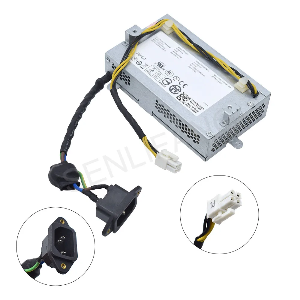 Imagem -02 - Fonte de Alimentação Totalmente Testada 130w Cpb09007a D1301e001lf H109r Y664p 0h109r 0y664p 100240v Psu para Dell 320