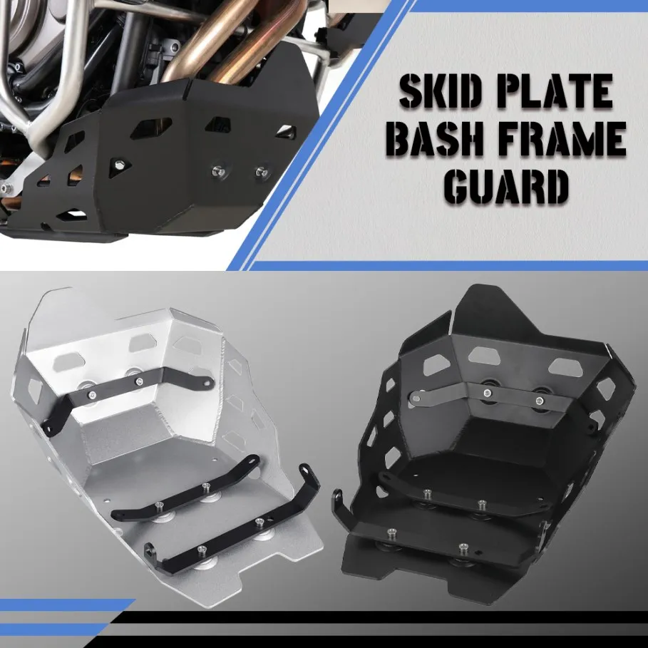 

Motorbike Parts Motorcycle Accessories Skid Plate Bash Frame Guard For YAMAHA TENERE 700 TENERE700 T7 Rally 2019-2021 Aluminum