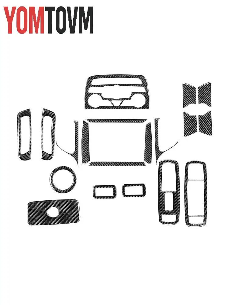 

Подходит для Jeep Grand Cherokee 2011-2020, полная декоративная крышка из углеродного волокна