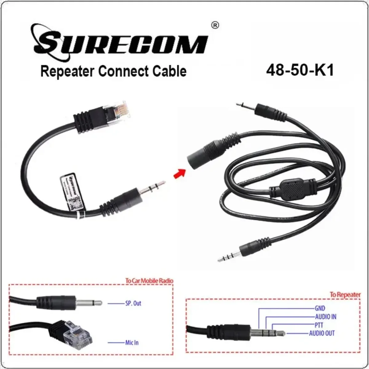cabo-controlador-de-repetidor-surecom-48-50k1-para-radio-movel-kenwood-tk271-tk88-tk471-tk768-compativel-com-caixa-de-rele-sr628-sr328-sr112