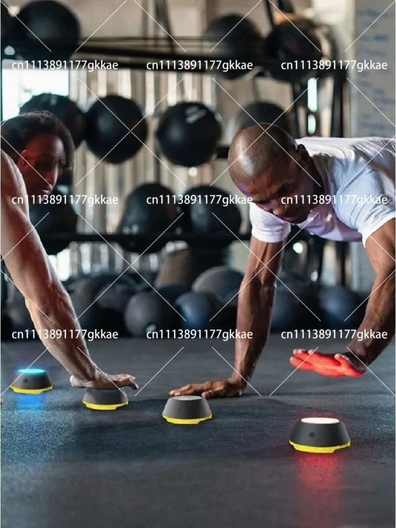 Reaction Training Lights Set with App, Speed Agility Flash Reflex Trainer for Basketball Football Boxing Sports