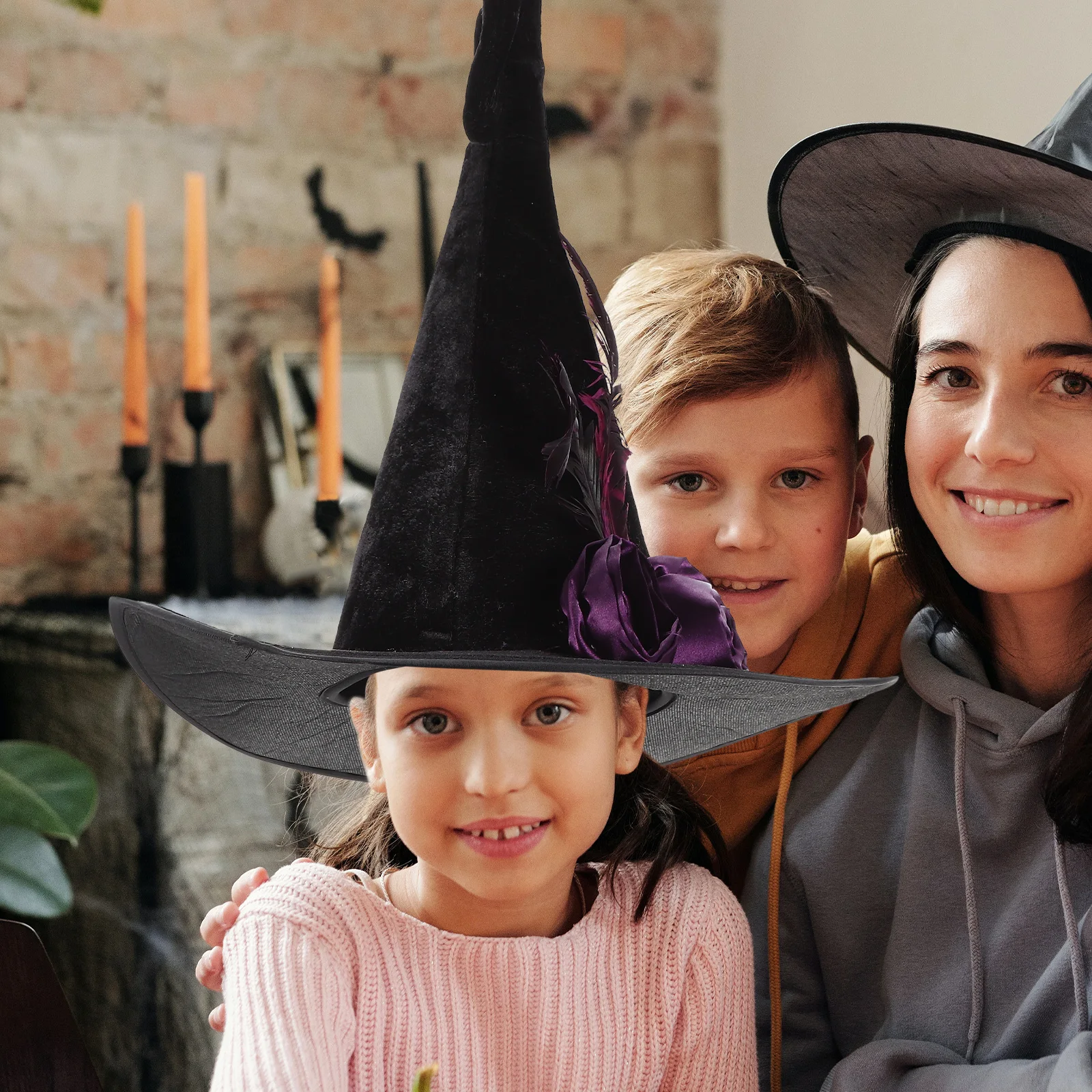 

Golden Hat for Women Halloween Costume Prop Supple Material Easy Clean Party Accessory Photo Decor Headwear
