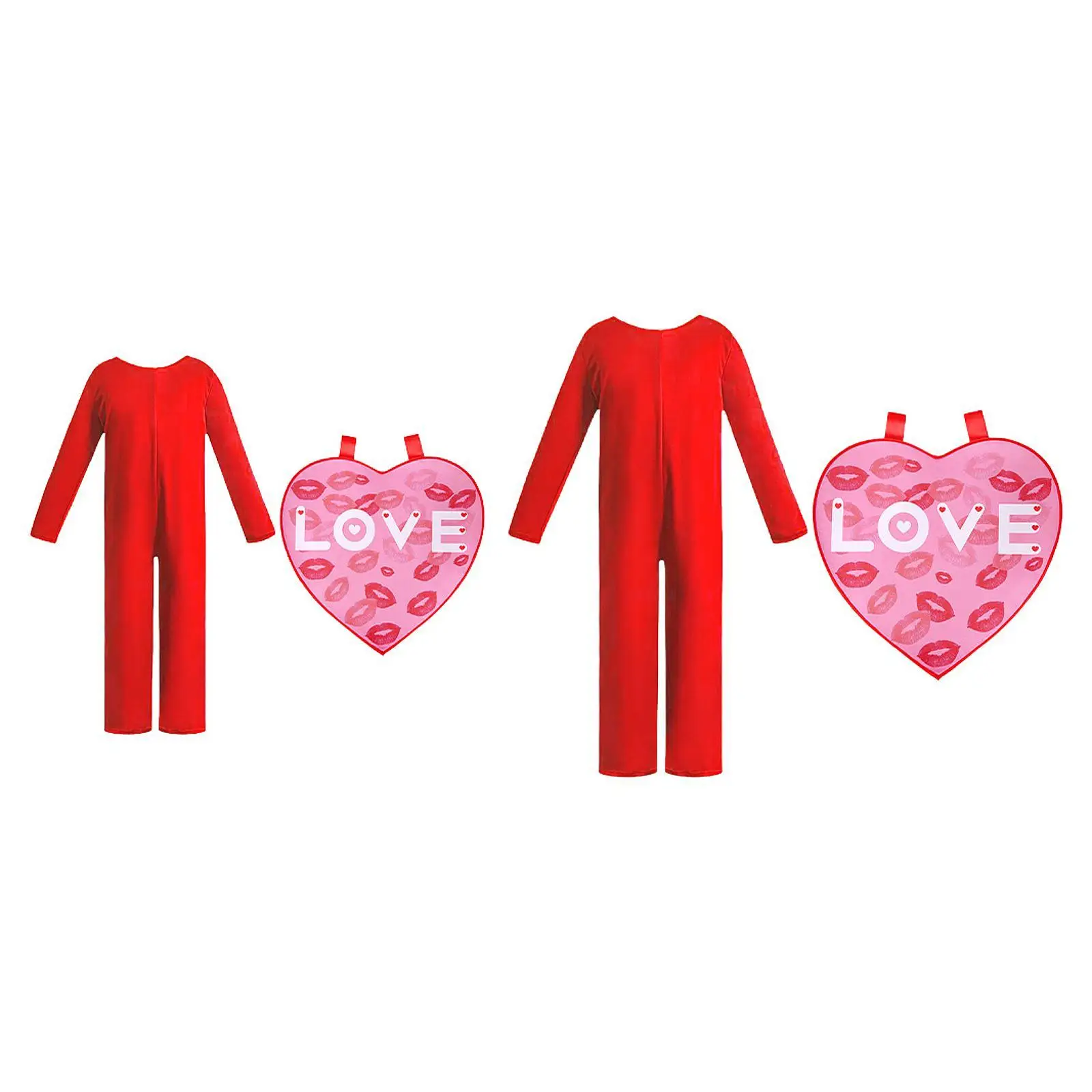 Heart Costume Holiday Outfit for Role Playing Party Supplies Celebrations