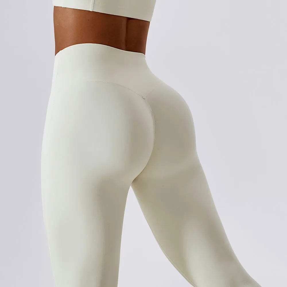 Calças Yoga longas de cintura alta para mulheres, leggings de ginástica, roupas esportivas fitness, calças justas push up hip