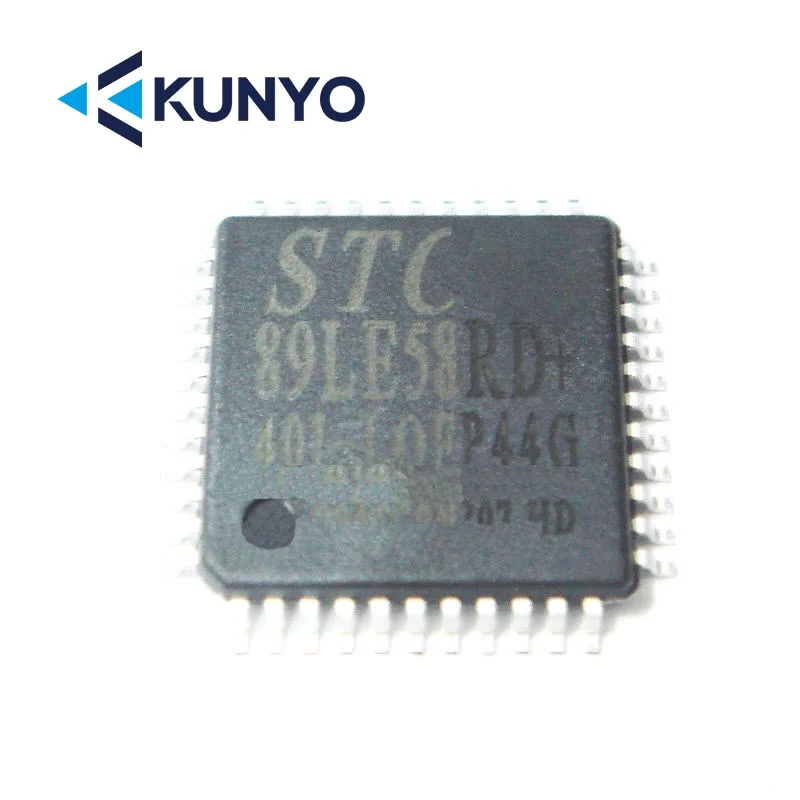 

STC89LE58RD+ STC89C58RD+ STC89LE52RC MG82FG216AF LQFP44 Microcontroller ic mcu