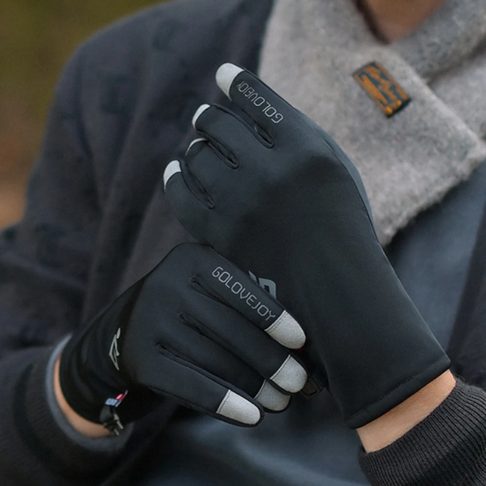

Winter Warm Windproof Racing Gloves Touch Screen Cycling Motorcycle Gloves Wholesale Black Other Sports Gloves