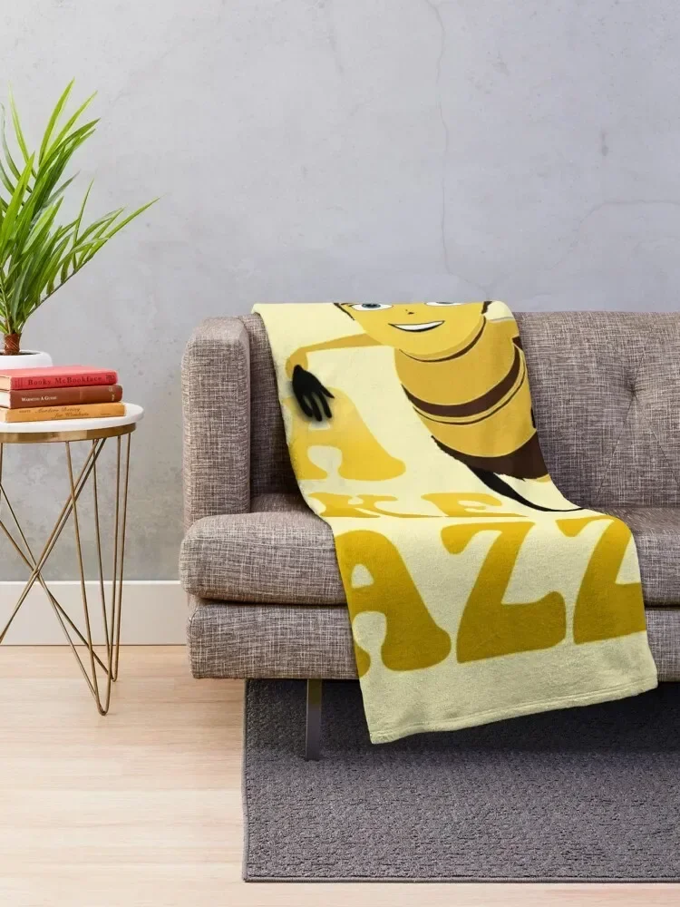 Ya like jazz The Bee Movie Throw Blanket funny gift For Baby warm winter Thermal Blankets