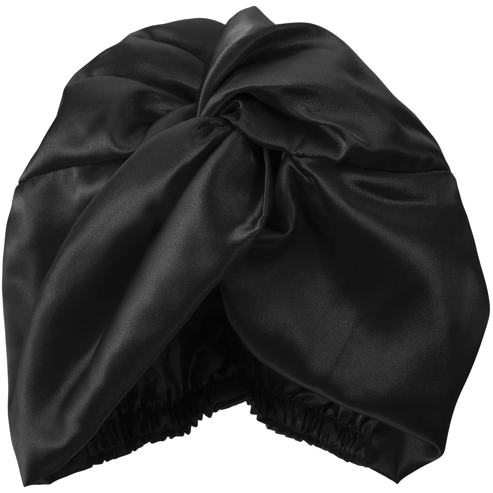 

Шапка для сна из искусственного шелка, декоративная удобная защита для волос для купания, чепчик для вьющихся длинных волос