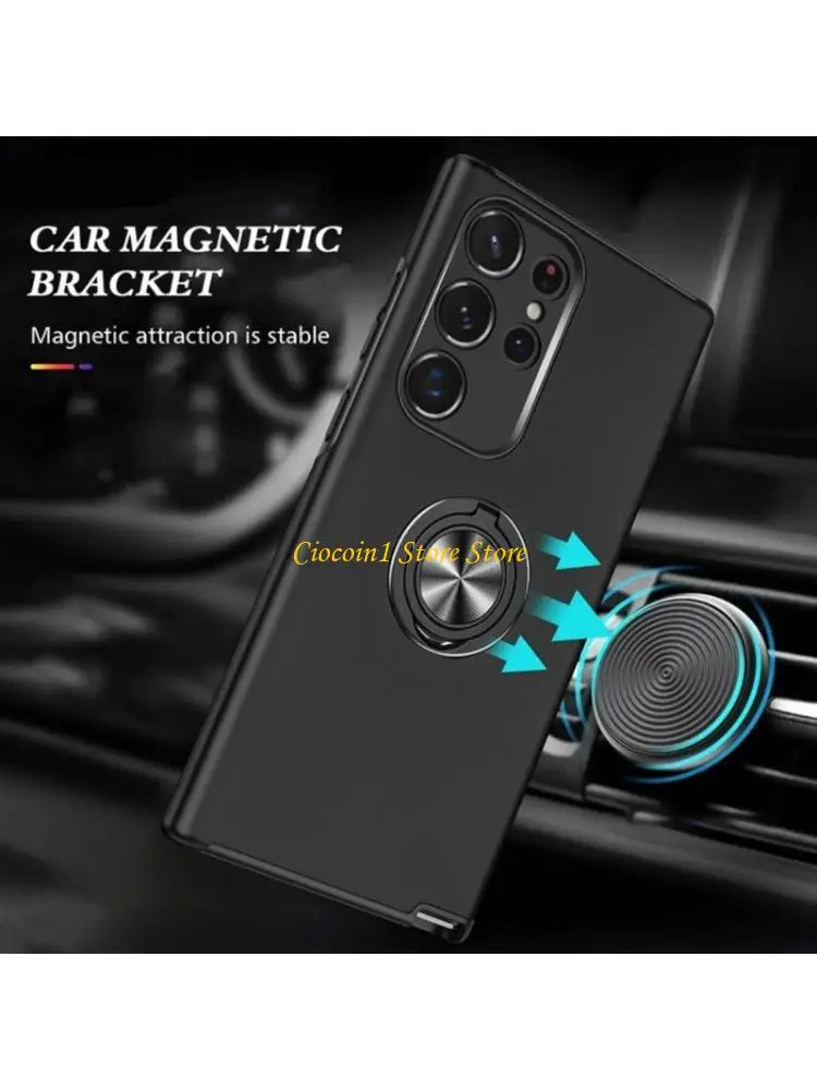 A3PC Reinforced Impact Protections Phone Case Antislip Holder for S24