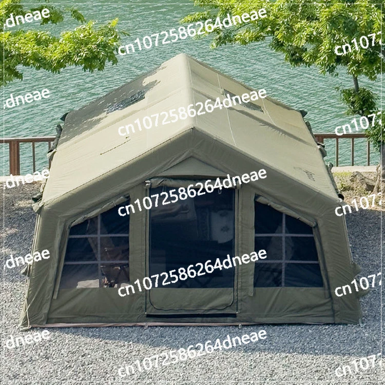 

Large luxury cotton outdoor waterproof inflatable tent inflatable party tent family camping inflatable tent