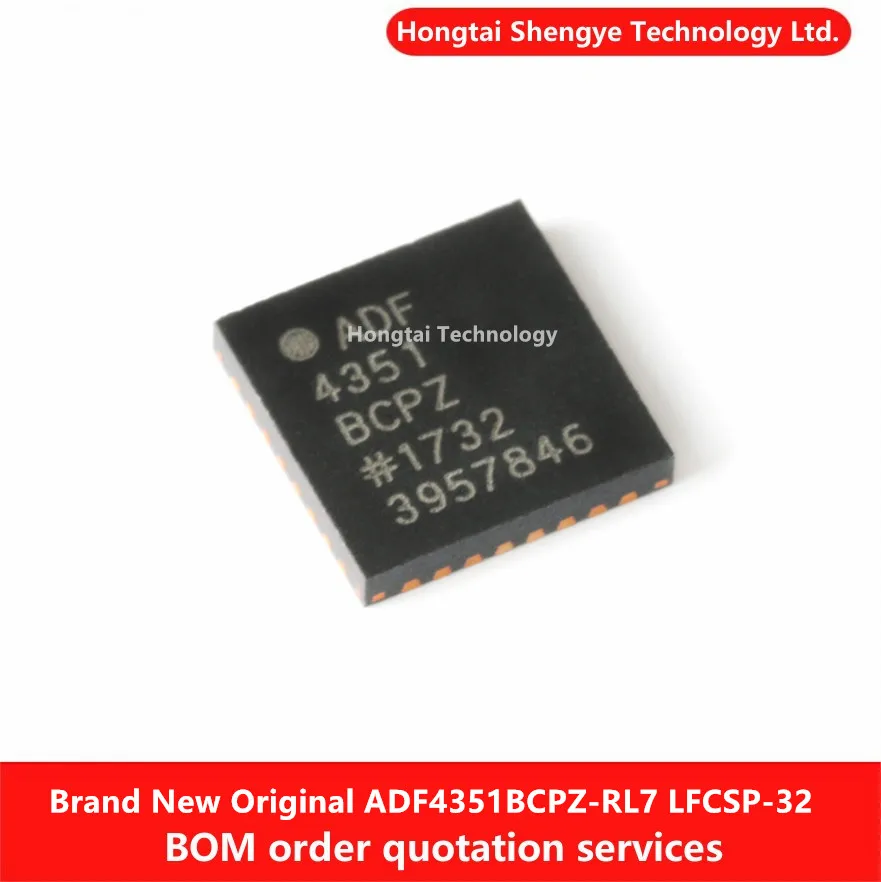 New original ADF4351 QFN-32 ADF4351BCPZ-RL7 integrated VCO broadband frequency synthesizer