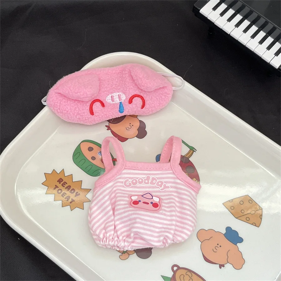 20cm Cotton Doll Clothes Cute Animal Style Bag Fart Clothes Jumpsuit Dolls Accessories Dress Up Beautiful Cute Creative Present